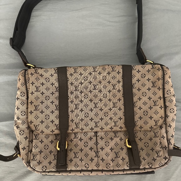 Louis Vuitton - Messenger/ baby bag (Mini Lin Sac a lange) - Picture 1 of 9